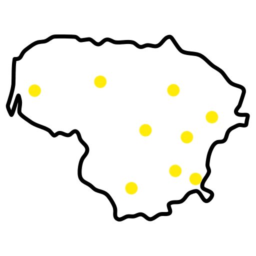 Lietuvos žemėlapis