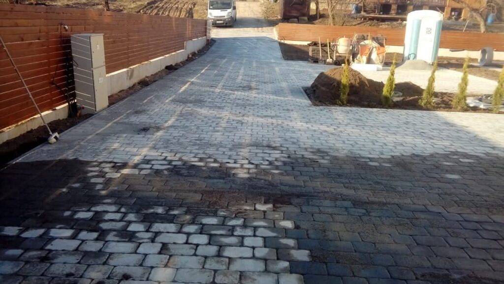 Trinkelių klojimo pavyzdys