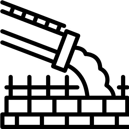 Atraminių sienelių betonavimas