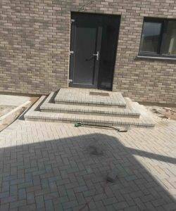 Trinkelių klojimas - atliktas darbas