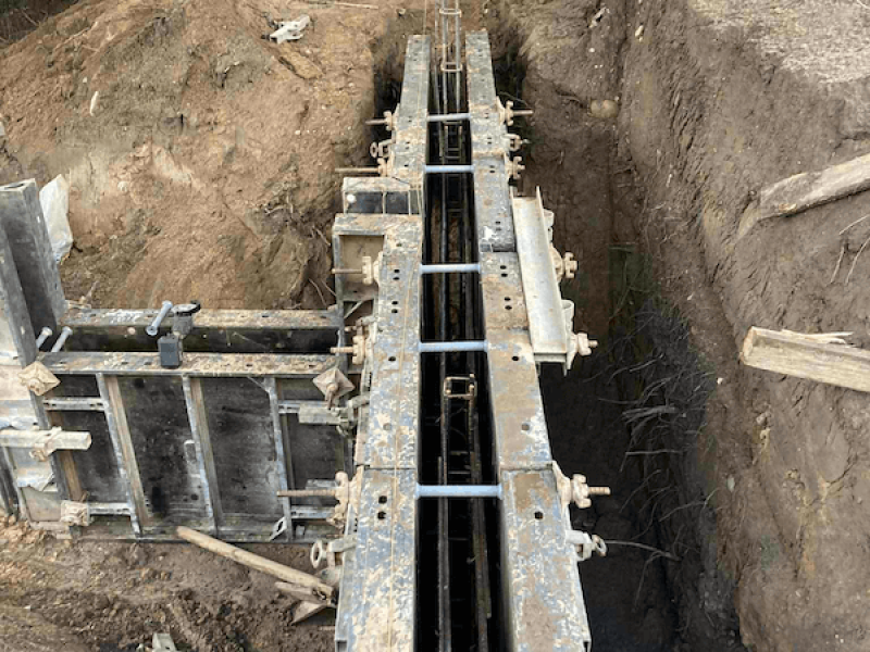 Atraminių sienų montavimas