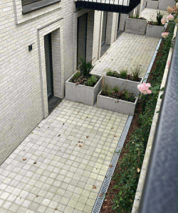 Lietaus nutekėjimo sistemos įrengimas