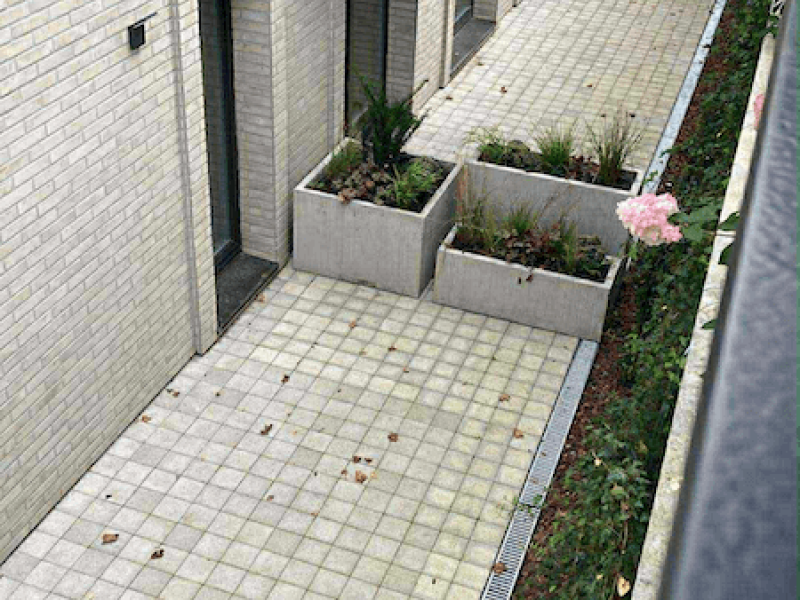 Lietaus nutekėjimo sistemos įrengimas